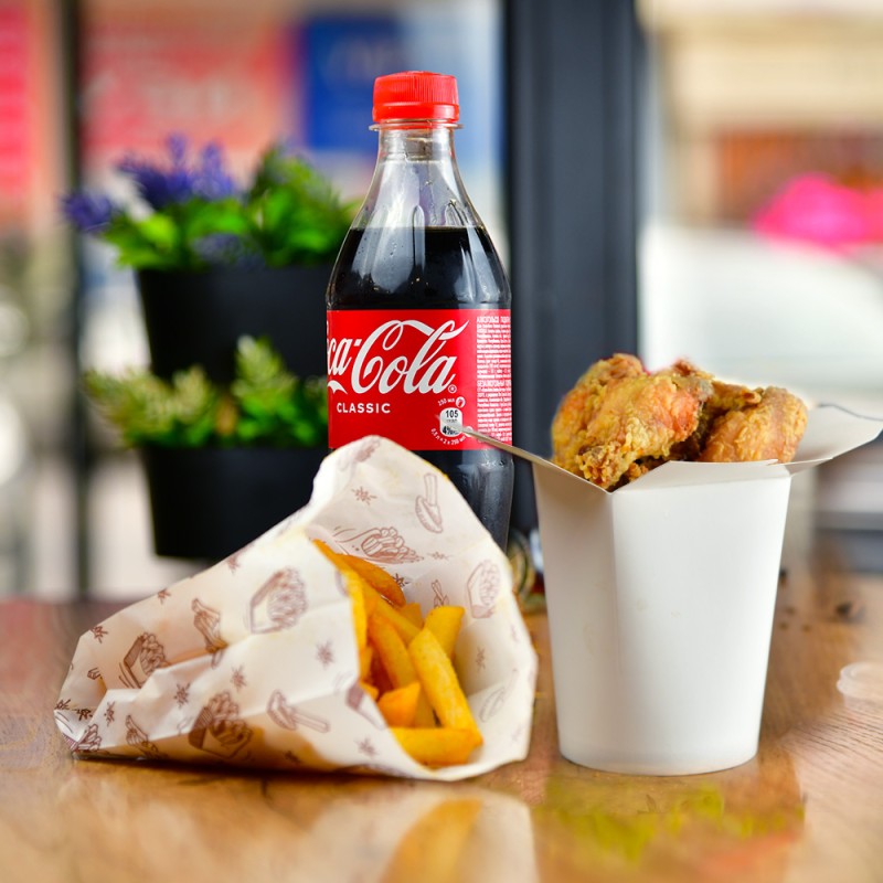 Баскет Компания (40шт., фри и Cola)